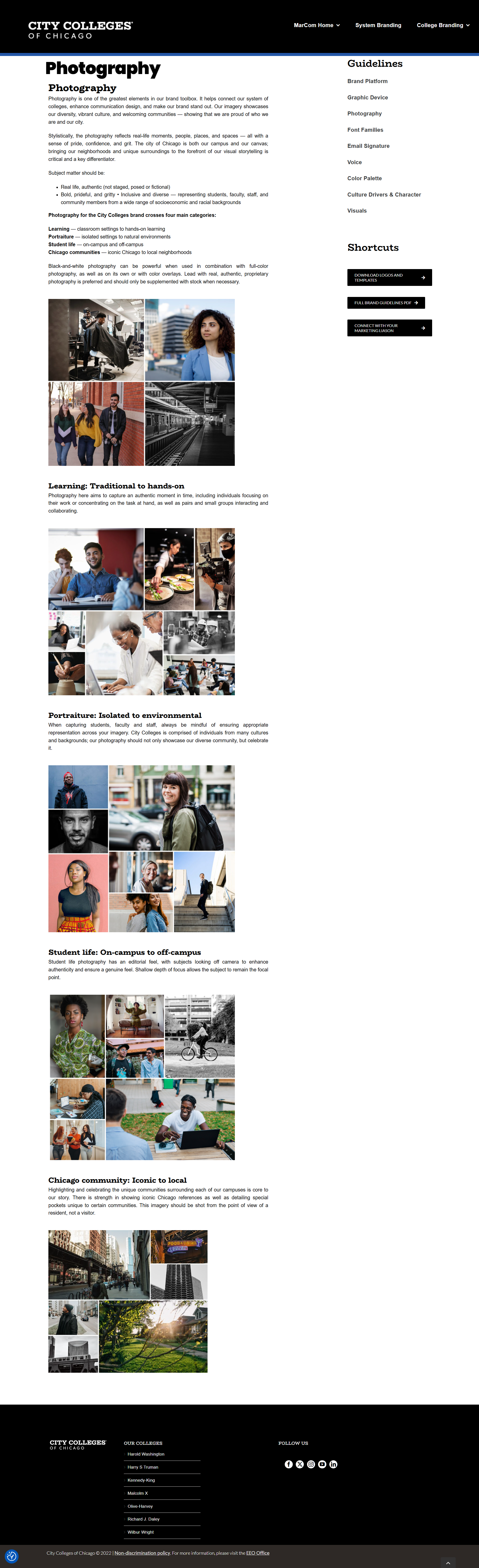 City Colleges of Chicago — photography