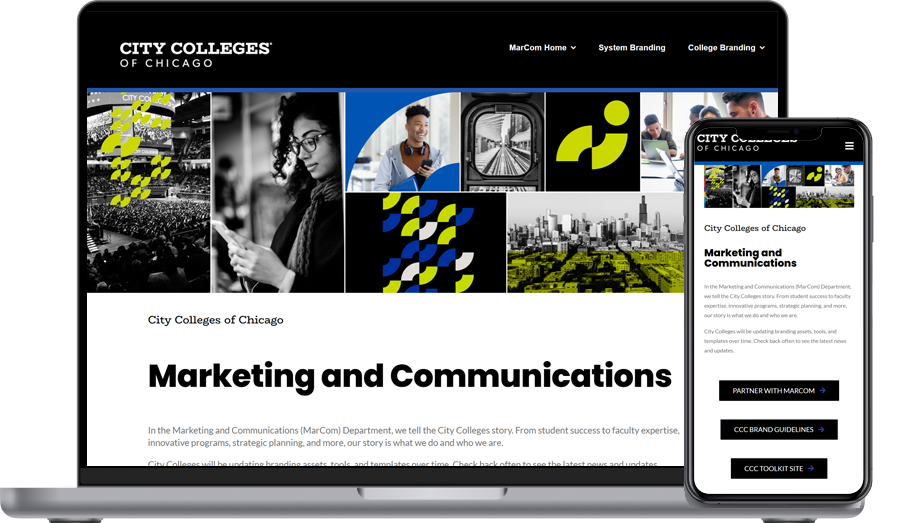 City Colleges of Chicago Branding Portal